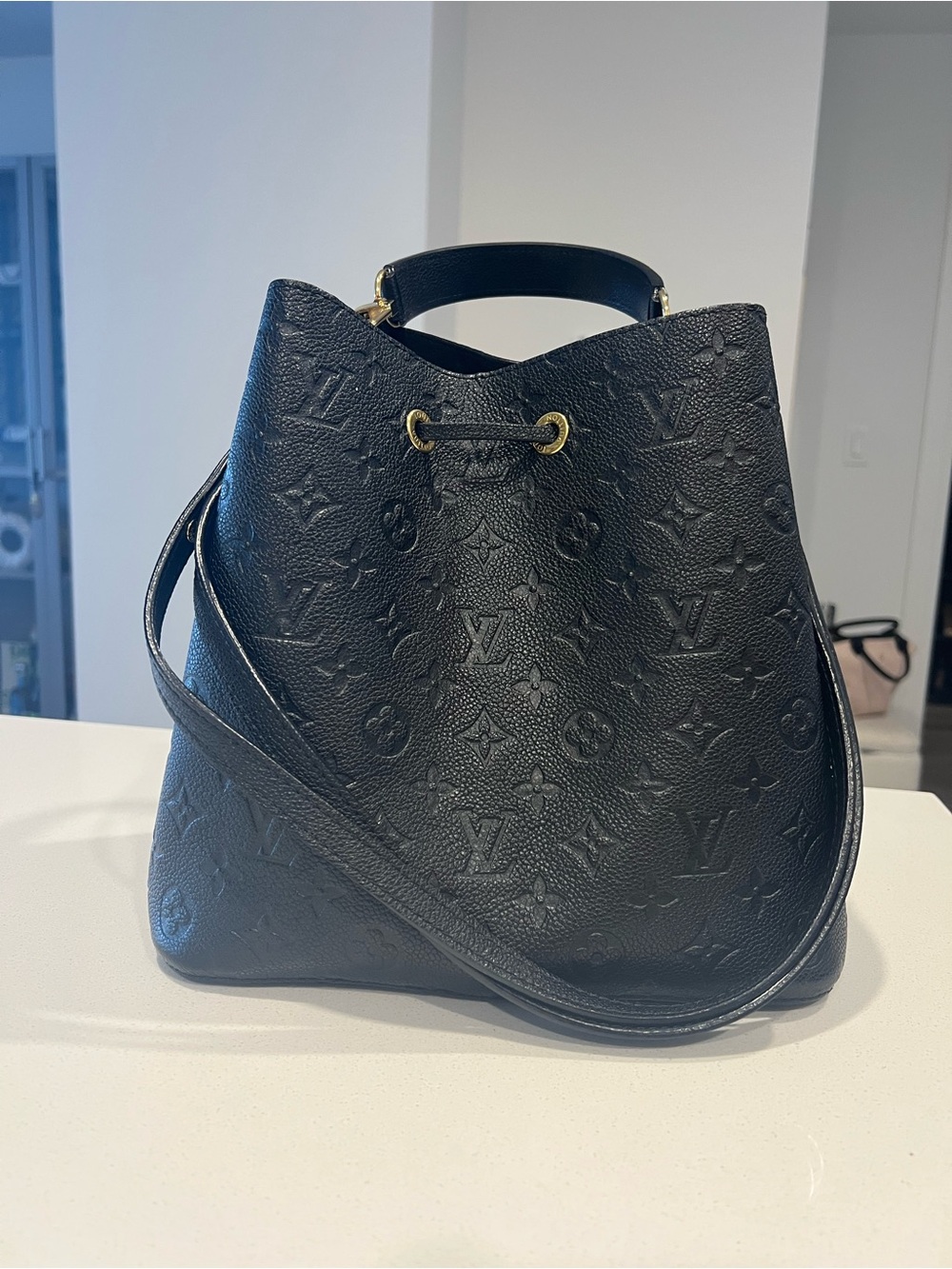 Louis Vuitton Neonoe Black Monogram Shoulder Bag